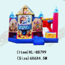 Neige prix Combos sautant glissière enfants parc d'attractions gonflable