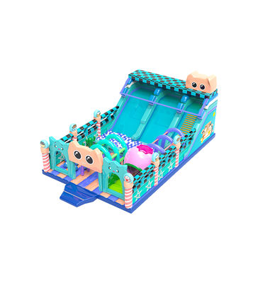 IP personnalisé enfants colorés parc d'attractions gonflable glisser-déposer rebondissant