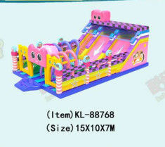 IP personnalisé enfants colorés parc d'attractions gonflable glisser-déposer rebondissant