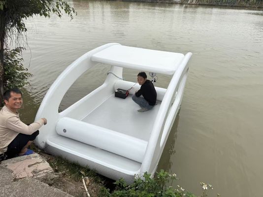 Bateau d'eau en PVC gonflable portable pour enfants adolescents Aldult Famille en plein air