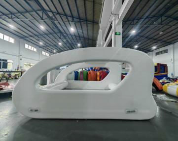 Bateau d'eau en PVC gonflable portable pour enfants adolescents Aldult Famille en plein air