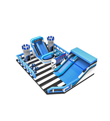 IP personnalisé enfants colorés parc d'attractions gonflable glisser-déposer rebondissant