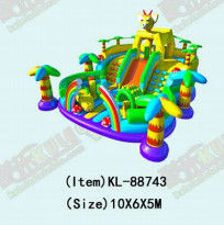 IP personnalisé enfants colorés parc d'attractions gonflable glisser-déposer rebondissant