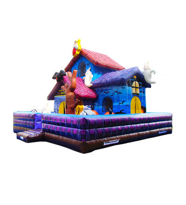 Château gonflable magique pour les célébrations d'Halloween
