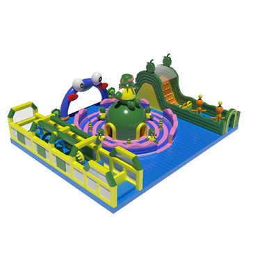 Parque d'attractions gonflable et dynamique