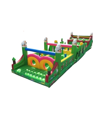 Divertissement Gonflable pour Enfants : Indispensable pour les Jeux de Piste d'Obstacles Amusants