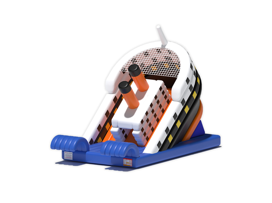 Des glissières gonflables à double face de style navire avec bouchon d'onde