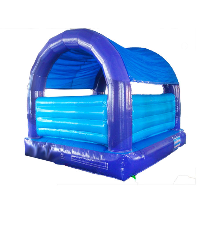 Château gonflable bleu polyvalent pour enfants