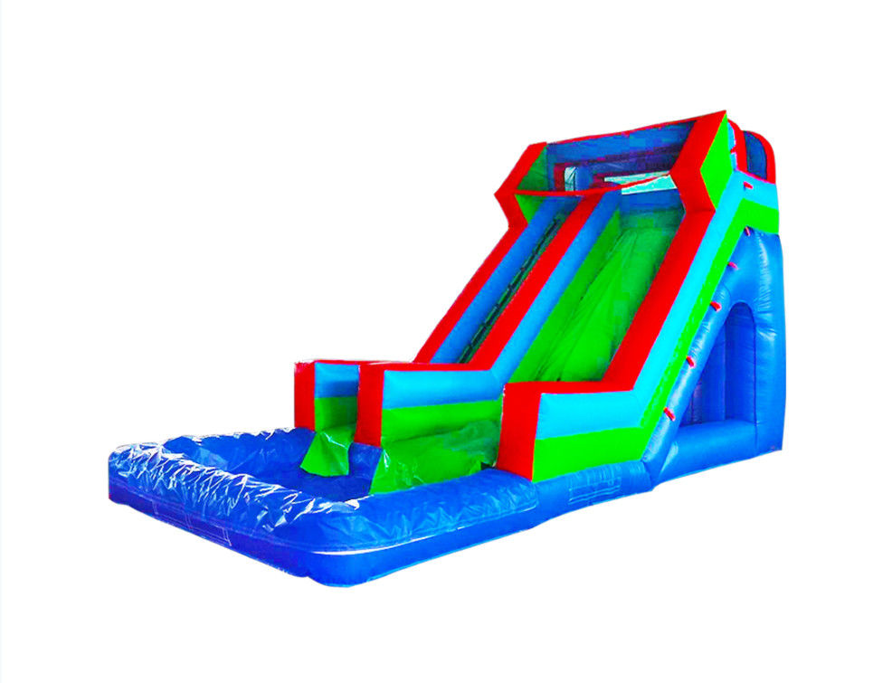 Des toboggans gonflables vibrants et colorés pour les enfants