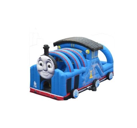 Tomas Thème Couleur bleue Jeux pour enfants Parc d'attractions gonflable