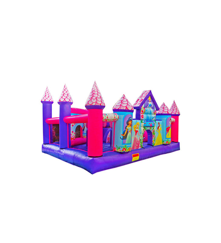 IP personnalisé enfants colorés parc d'attractions gonflable glisser-déposer rebondissant