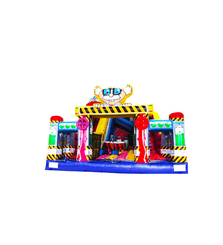 IP personnalisé enfants colorés parc d'attractions gonflable glisser-déposer rebondissant