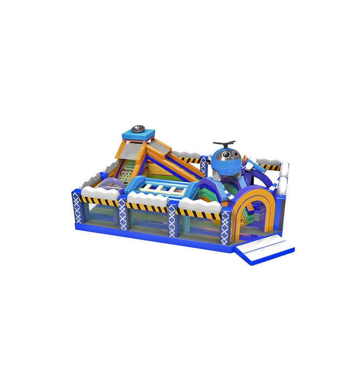 IP personnalisé enfants colorés parc d'attractions gonflable glisser-déposer rebondissant
