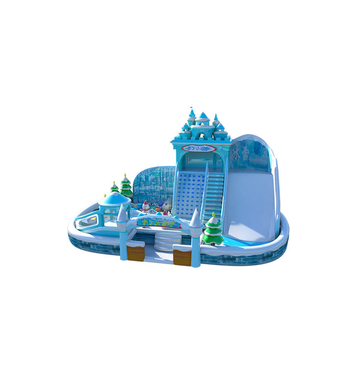IP personnalisé enfants colorés parc d'attractions gonflable glisser-déposer rebondissant