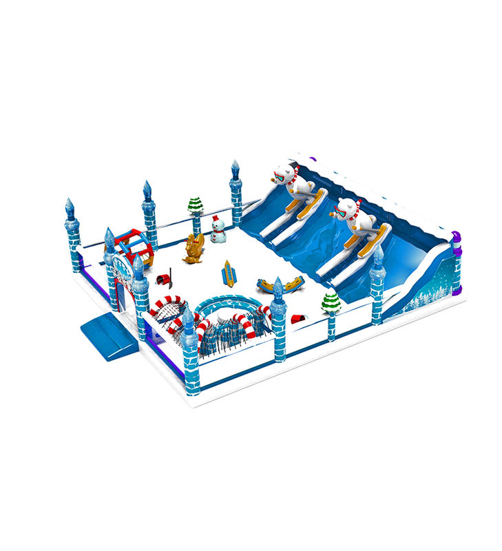 IP personnalisé enfants colorés parc d'attractions gonflable glisser-déposer rebondissant