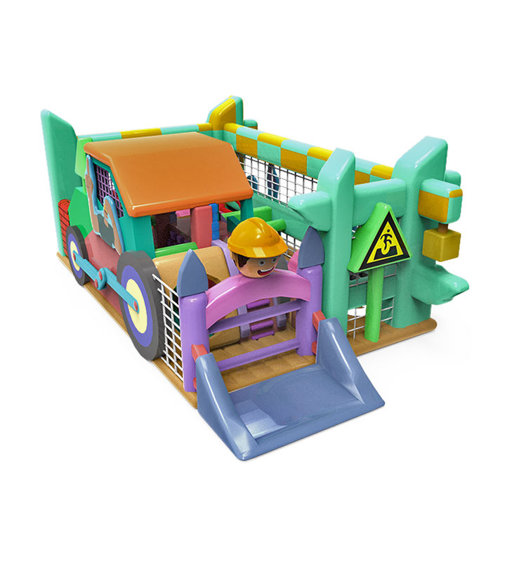IP personnalisé enfants colorés parc d'attractions gonflable glisser-déposer rebondissant