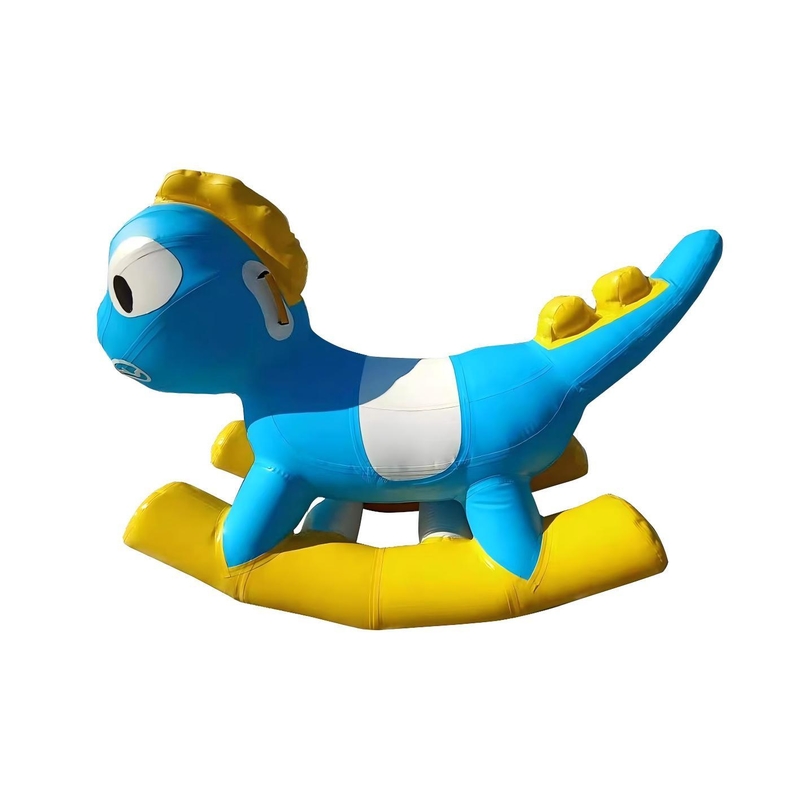 Dinosaure Petits jeux gonflables colorés pour les jouets de terrain de jeux en intérieur