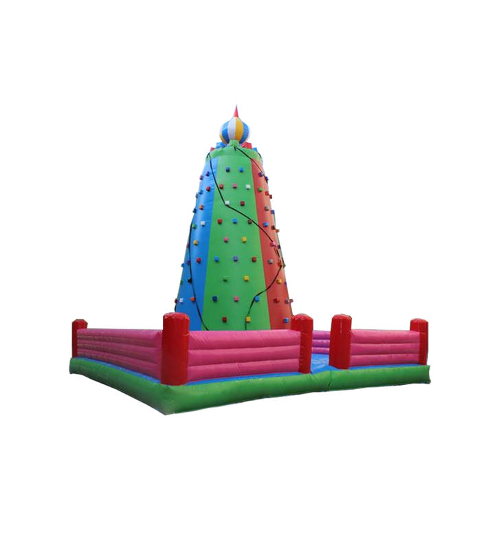 Arc-en-ciel - Couleur - Rempli Gonflable Escalade Défi Accrocheur